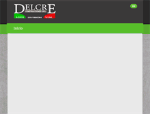 Tablet Screenshot of delcre.com.ar